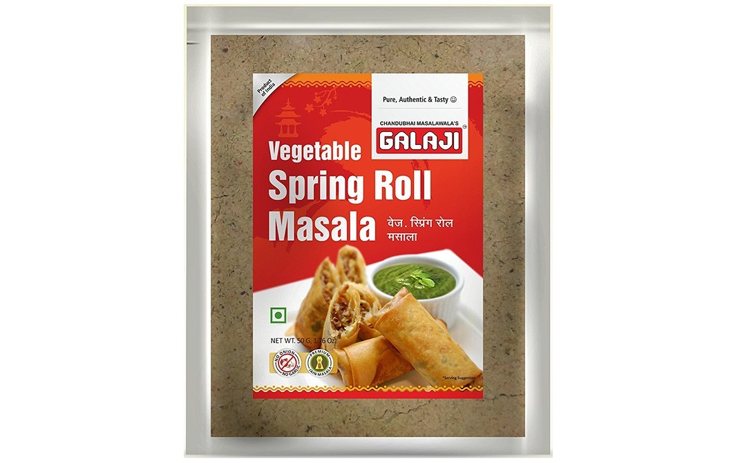 Galaji Vegetable Spring Roll Masala    Sachet  50 grams